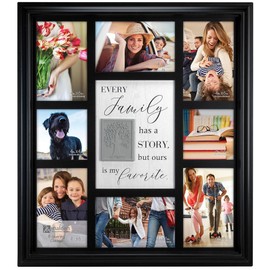 Malden 8-Op. Family Tree Collage, Black