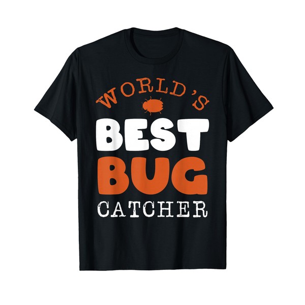 World's Best Bug Catcher Butterfly Mosquito Ladybug Bee Ants T-Shirt