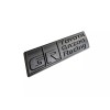 GR Toyota GR Gazoo Racing Matte Black Emblem Decal Badge