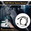 X AUTOHAUX ABS Wheel Speed Sensor ABS Sensor No.HC3Z2C204B/HC3Z2C204C for