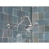 Moen S116BG Acc-Premium 16 in. Pivoting Adjustable Shower Arm, Brushed