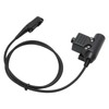 PTT Headset Adapter Push to Talk Connector for Motorola Xir