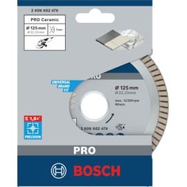 Bosch 2608602479 Ceramic HPP 125X Clean T Diamond Disc