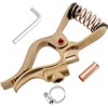 MUKLEI T-Style Welding Ground Clamp, 300-Amp Welding Ground Clamp, Brass