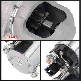 MIOPICY 1X Starter Motor for Kia for Borrego 3.8L 2009-2011 for Sorento 3.8L 2007-2009 & 3.3L 2008-2009 1.4Kw 12V Cw 8T 1-Package Qty 1.4 KW Clockwise 8-Teeth 12 Volts