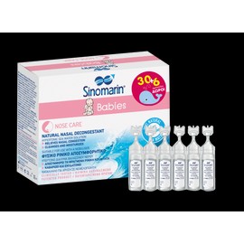 Sinomarin BAbies Nasal Decongestant for Babies and Children 36 Ampoules x 5ml