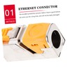 Gatuida 10g Shielded Cat Connector Plugs for Easy Installation Compatible