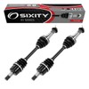 2 pc Sixity XT Front Left Right Axle compatible with