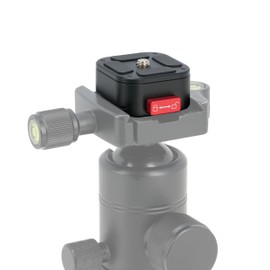 OUZRTG Camera Quick Release Plate with 1/4 Inch Thread, Aluminium Tripod Mount, Quick Release Plate, Quick Claw Clamp, Stabilizers (Model 2)