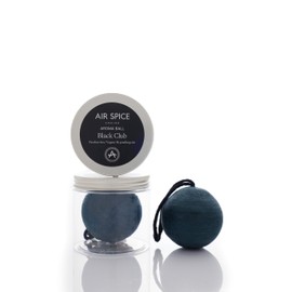 Duftkugel für Zuhause, Büro und Auto - starke und langanhaltende Wirkung für mehr als 30 Tage (Black_Club, 6 cm)