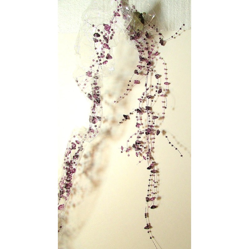 Sullivans 5' Multi 3-dimensional Mist Garland Lavender Beads