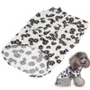 Daisy Print Dog Shirt Soft Breathable Flexible Pet T Shirt