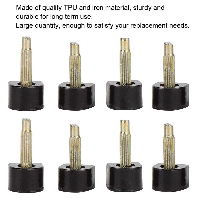 24 Pcs Heel Caps Studs Tips High Heel Cap Repair