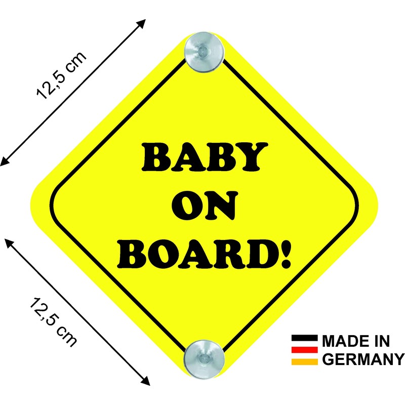 Gift Signs Baby on Board Sign for Car Child Toddler