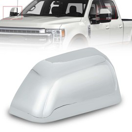 KARPAL Door Side Rear View-Mirror Cover Cap Trim Right Fit for Ford 2017-2021 F250 F350 Super Duty Replaces HC3B17D742CA