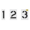 10" Number Kit Stencil - Parking Lot Pavement Stencils -