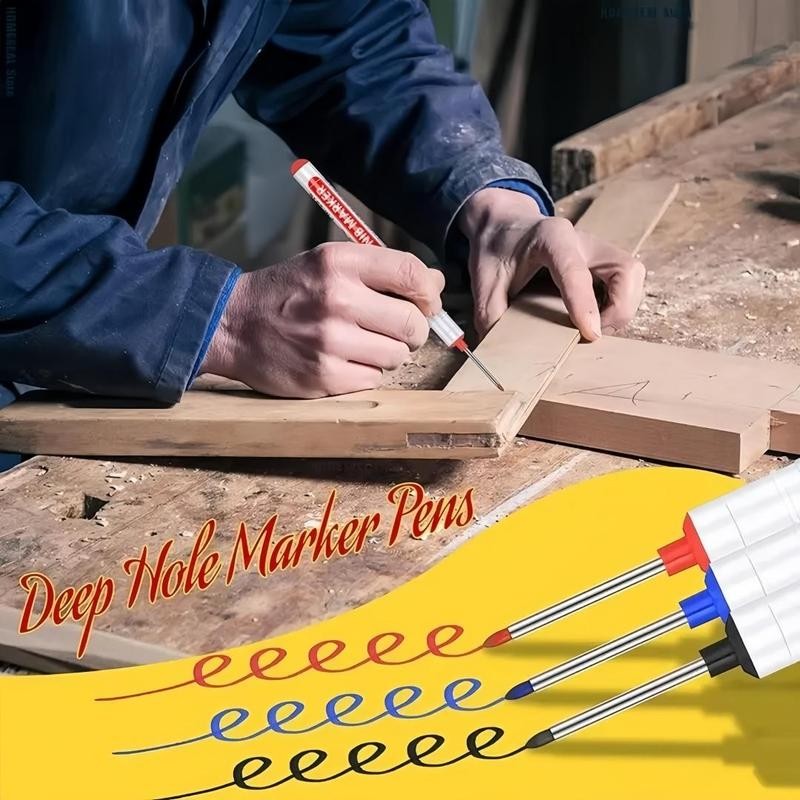 Long Marker Pen, 20pcs/set Waterproof Marker Pen, Multipurpose Deep Hole