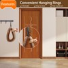 JNUYISW Draught Excluder, 91cm Elk Weighted Draft Excluder for Doors