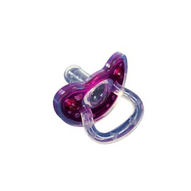 Sweetie Silicone Pacifier Refuser Soother 2 Count (Purple)