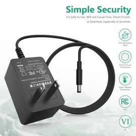 Adapter Compatible with MBYULO EHBR-A001-V01-US-1 EHBL-A001-V01-US-1and dsorupa SmartVac Pro 25.9V Battery Vacuum Cleaner Adapter Charger