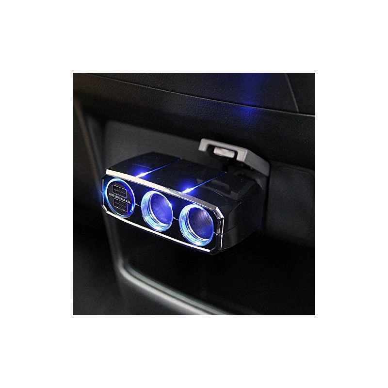 Kashimura 12/24V Auto Identification & Reversible USB Port Socket Direct