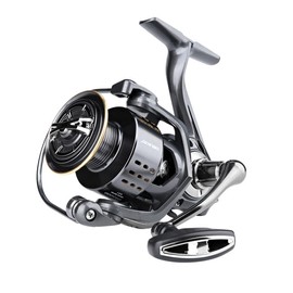 VISPREA Spinning Reel, Fishing Reel, Lightweight, Maximum Drag Force, 33.1 lbs (15 kg), Easy to Handle, For Both Saltwater & Freshwater Use, Left & Right Handle, Left Handle, Right Winding, Strong