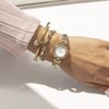 Anne Klein Women's Premium Crystal Accented Bangle Watch and Bracelet