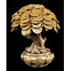 Money Tree Feng Shui Figurine - Lucky Charm Money Blessing