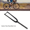 Road Bike Fork Carbon Fiber Hard Tapered Tube Lightweight Road