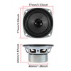 4Pcs 10W 3inch Loud Speaker 78MM 3" 8 Ohm Bass