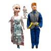 KH Muñeca Elsa Ana Froze Juguete Regalos Niñas Fashion Navidad