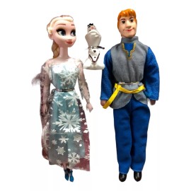 KH Muñeca Elsa Ana Froze Juguete Regalos Niñas Fashion Navidad