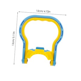 WHAMVOX Water Jug Carrier Handle Heavy Duty Water Bottle Lifter Ergonomic Design for Easy Carrying for Home Office and Resistant Construction