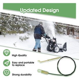 946-0898 Snow Blower Clutch Drive Cable Fits for MTD Craftsman 746-0898 746-0898A 746-0898B 312-610E000 Snowblower