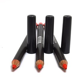 Italia Deluxe 3 PCS of Ultra Fine Eye liner Pencil Lip Eyeliner Set Pick Color + Free ZipBag (1032 Mango [3pcs])