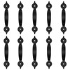 NNNJunhua Matte Black Cabinet Pulls Handle for Wardrobe Cupboard Drawer