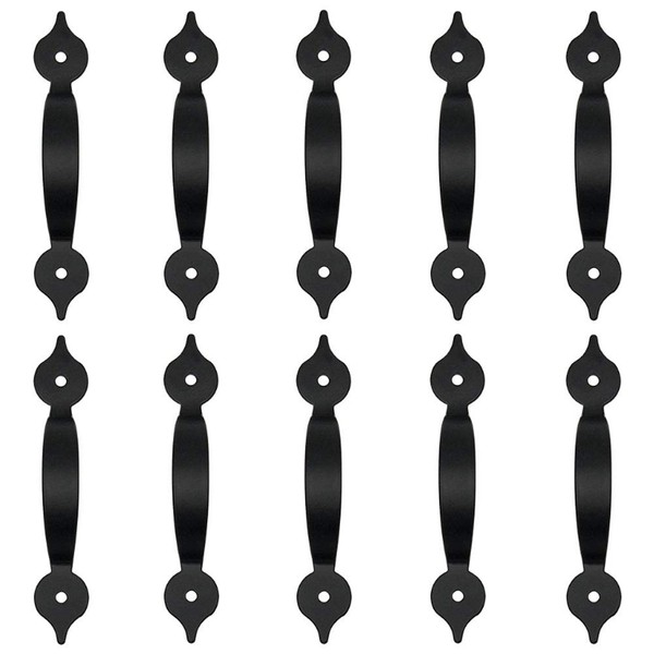 NNNJunhua Matte Black Cabinet Pulls Handle for Wardrobe Cupboard Drawer