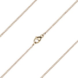 Bonyak Jewelry 15 inch 14kt Gold Filled Light Curb Chain
