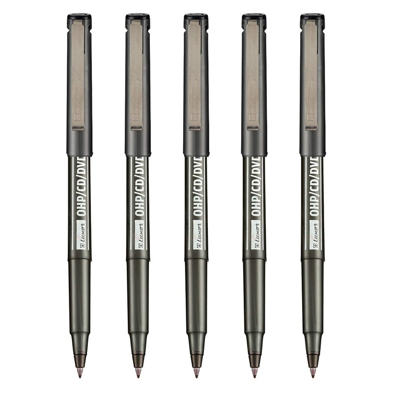 Luxor CD And OHP Marker Blue Pack Of 5