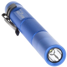Nightstick MT-100BL Mini-TAC Metal LED Flashlight - 2 AAA, 5.4 in (137 mm), Blue