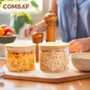 ComSaf Coffee Bean Storage Container, Airtight 15.9 fl oz (450