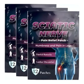 36 Parches Ciatica Dolor Sumifun Nervio Ciatico Buenisimos.!