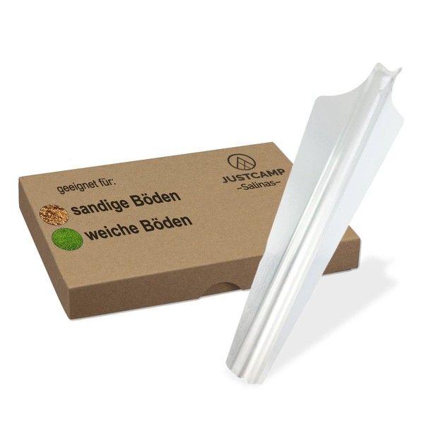 JUSTCAMP Salinas Sand Pegs, Tent Pegs Salinas – 32 cm