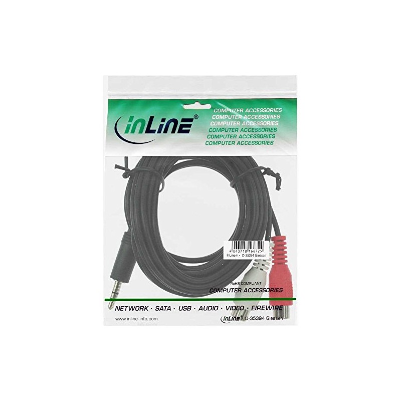 InLine 89941d 5 m 3.5 mm BLACK AUDIO CABLE