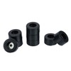 OSALADI 8pcs Rubber Speaker Spike Pads Sound Dampening Isolation Feet