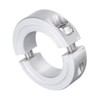 sourcing map Double Split Clamp-On Shaft Collar for 1-1/8" Shaft,