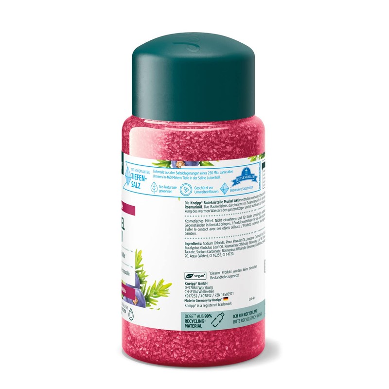 Kneipp Bath Crystals Muscle Active 600g