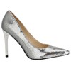 Nine West Women's Fresh Pump, Silver Sequin 040, 8