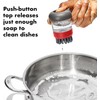 OXO - Cepillo para Polvo dispensador de jabón de Cocina