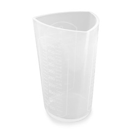 Modixun Silicone Resin Measuring Cups, Thick Silicone Mixing Pouring Cups with 3 Measurement Units, Non-Stick Silicone Mixing Cups for Epoxy Resin, 500ml